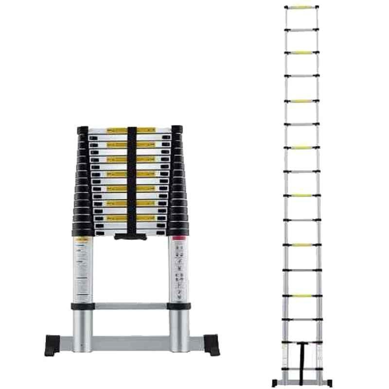 Bigapple 150kg 16 Step 6.3m Telescopic Aluminium Folding Step Ladder, BA-6.3M-TELESCOPIC