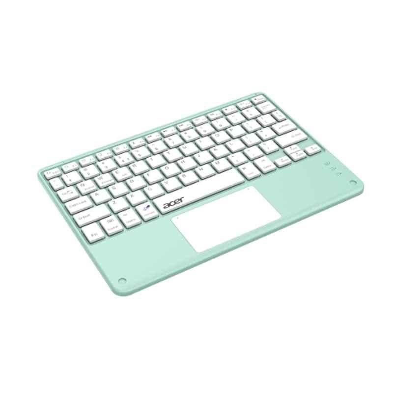 Acer Nano Pad 280mAh Green Touch Ultra Slim Portable Wireless Keyboard with Built-in Touchpad, ZC.A01SI.4YV