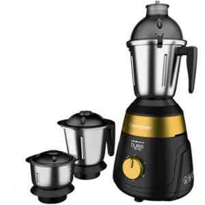 Crompton Life Active Series 750W Black & Gold Mixer Grinder with 3 Jars, Duro Royal