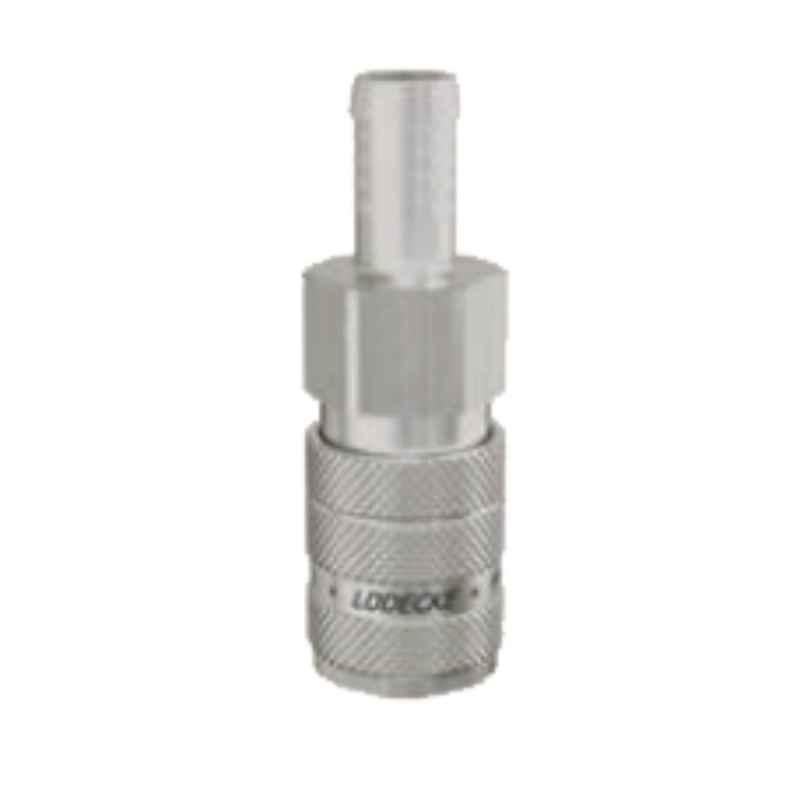 Ludecke ESSCIG19TAB 19mm Double Shut-off Hose Barb Quick Connect Coupling