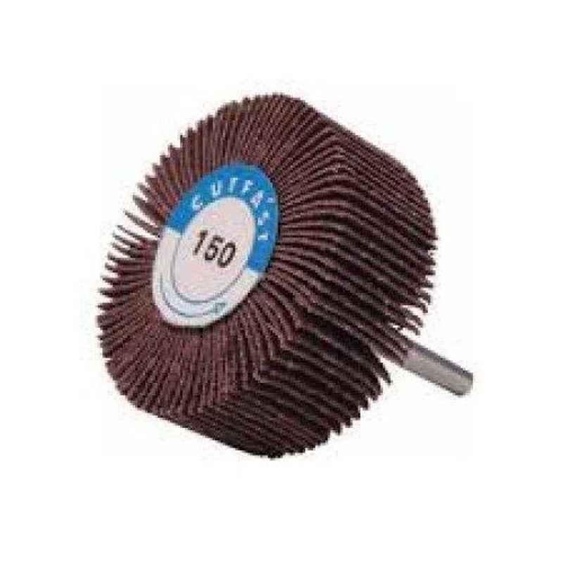 Cumi Cutfast 60 Grit LO RIC Spindle MOP Wheel, Size: 80x25 mm