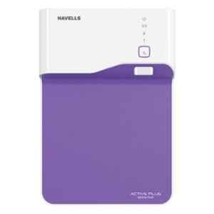 Havells Active Plus Booster 45W Purple & White UV & UF Water Purifier, GHWUOBL090