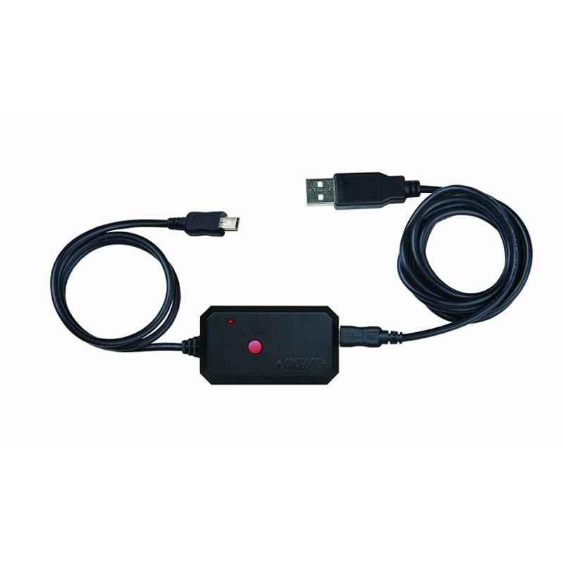 Insize Data Output Cable Text format, Virtual Com Port, for Digital Calipers, Digital Depth Gages and Digital Height Gages Not for 1103, 7305-A01