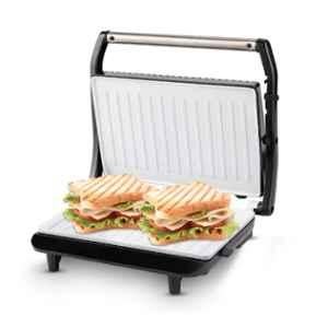 Kent 700W 220V Plastic Black Sandwich Grill, 116025