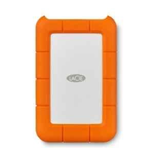 Lacie Rugged 2TB USB-C Orange USB 3.0 Portable External Hard Drive for Mac, PC Desktop & Laptop, STFR2000800