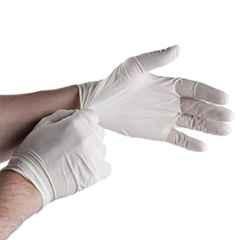 Kwalitex Nitrile White Examination & Food Grade Safety Hand Gloves, Size: S (Pack of 100)