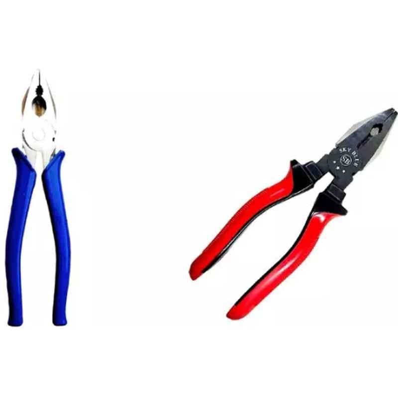 Sky Blue 2 Pcs 7.8 inch Groove Plier Combo, SBE_PLIER_COMBO_MOD_00006