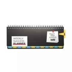 Solo Black Weekly Success Planner, WSP01