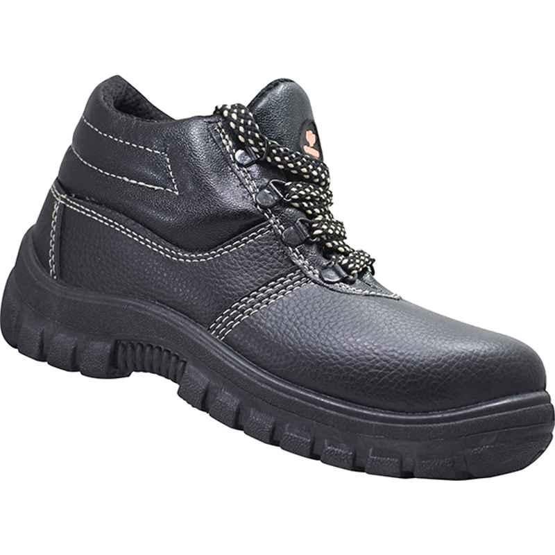 Prima PSF-25 Cosmo Steel Toe Work Safety Shoes, Size: 9