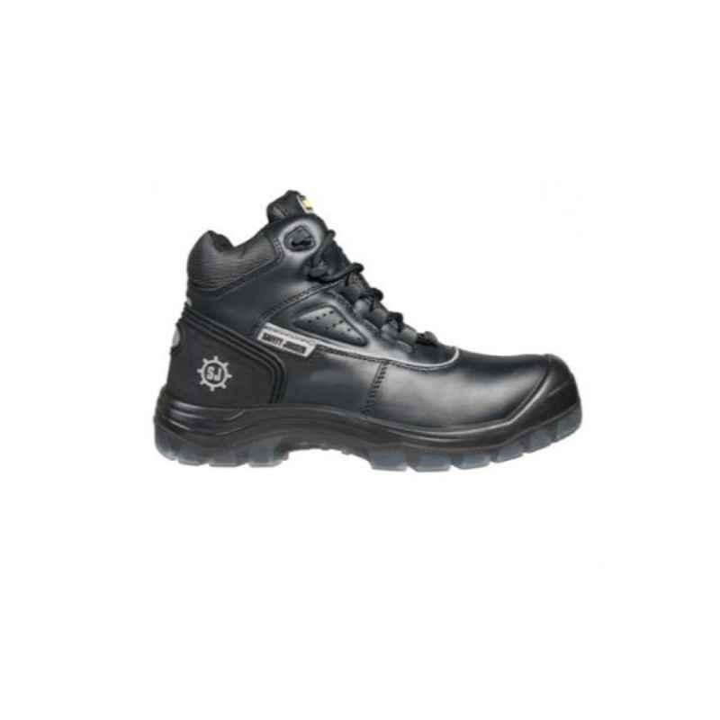 Safety Jogger Cosmos S3 Leather Composite Toe Black Safety Shoes, Size: 36
