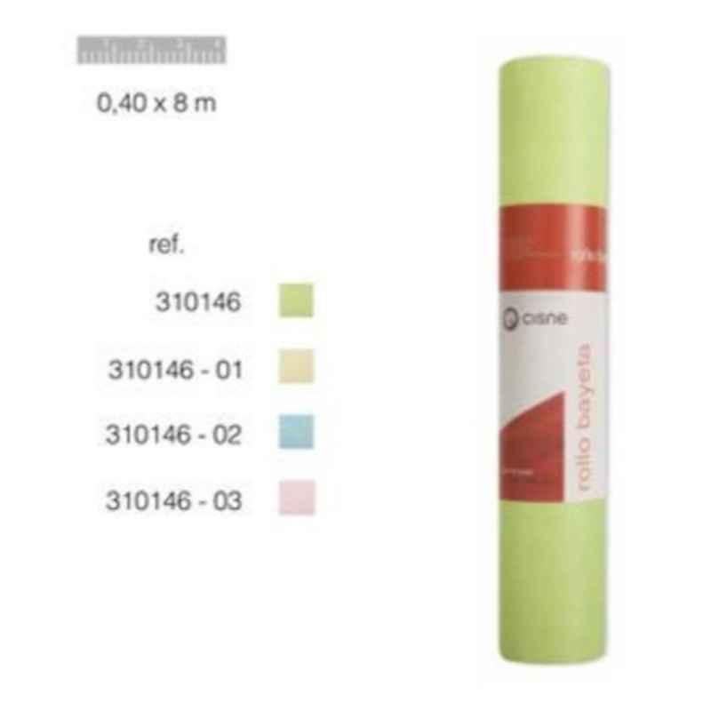 Cisne 0.40x8m Microfiber Light Green Multipurpose Cloth Roll, 310146