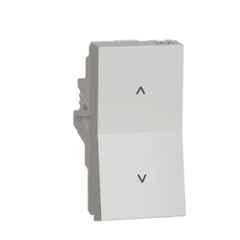 Schneider Electric Unica Pure 16A 1 Module Polar White Switch, UNS162SW1M_WE (Pack of 20)