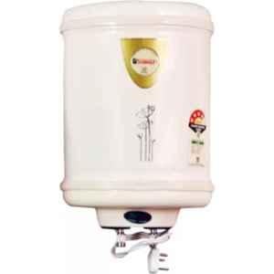 Sunhot 10 Litre 2000W Metal Silver & Ivory 4 Star Storage Water Geyser