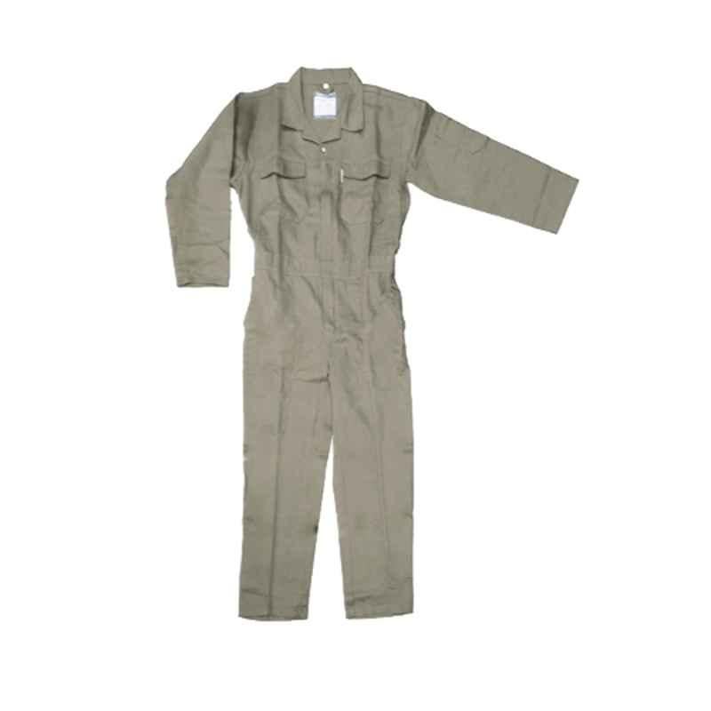 Nomadic NMCC-KHA 260 GSM Khaki Cotton Coverall, Size: Medium