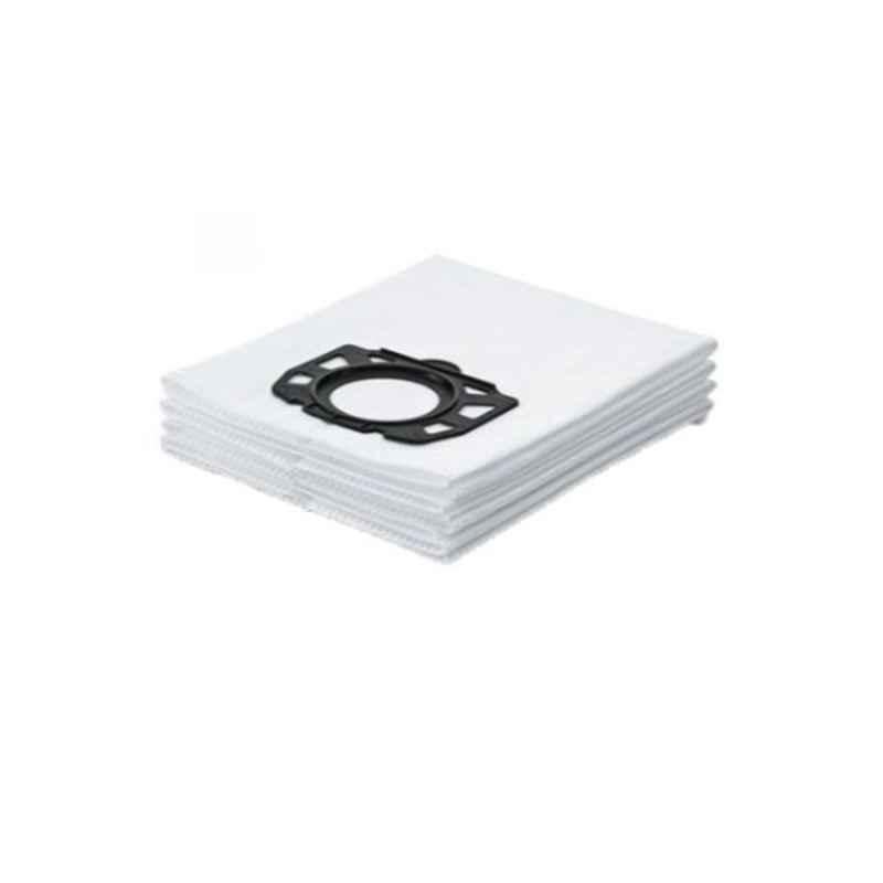 Karcher 4Pcs 31x20.6x7.6cm White & Black Filter Fleece Bag Set, 935796AC