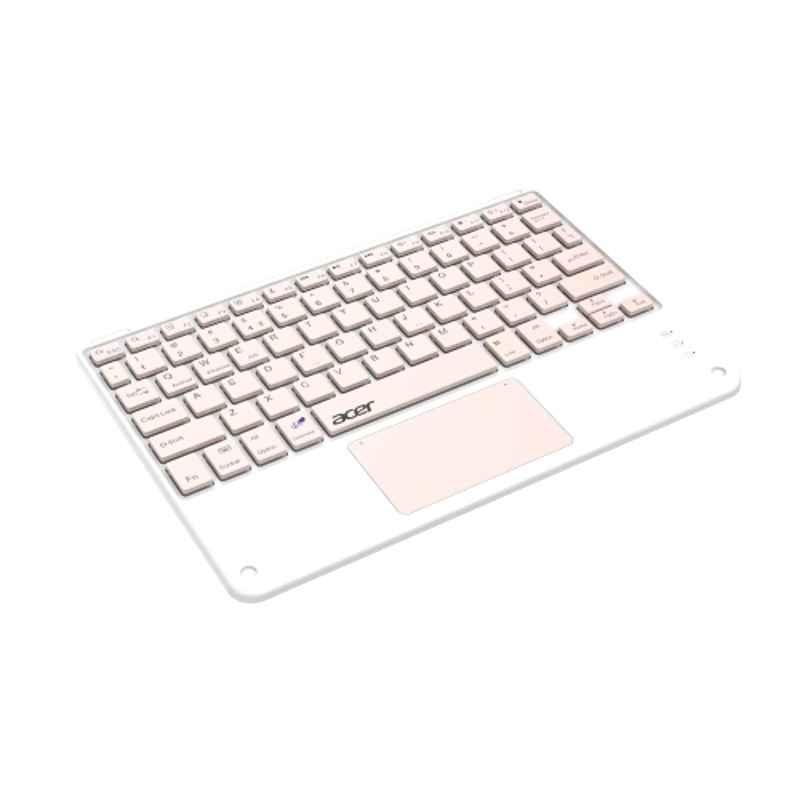 Acer Nano Pad 280mAh Peach Touch Ultra Slim Portable Wireless Keyboard with Built-in Touchpad ZC.A01SI.4YU