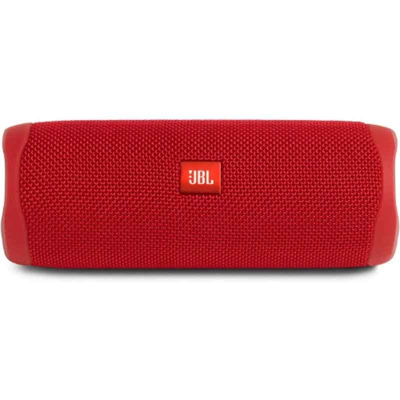 JBL Flip 5 12hrs Red Waterproof Bluetooth Speaker, JBL-FLIP5-RED
