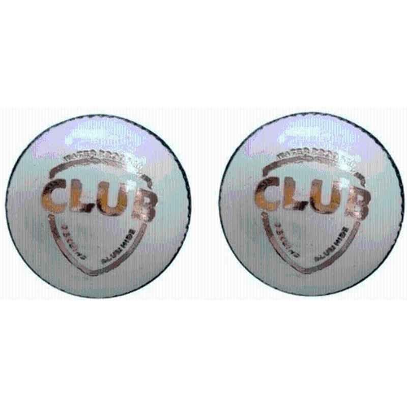 PRO Sports Cricket Leather Ball (Pack of 2)