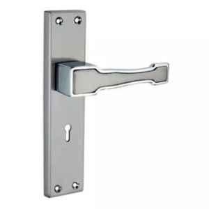 Harrison Collecte DE Chroma Tesla 1784 200mm Mild Steel CP Matt Finish Mortise Lock Set with Handle