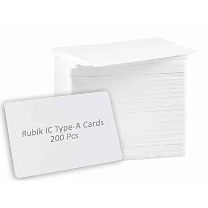 Rubik 30Pcs White Proximity RFID Plastic Key Blank Writable ID Card Set
