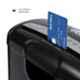 Texet PS-SC1EX Black Electric Heat Protection Auto Start & Stop A4 Desktop Paper Shredder
