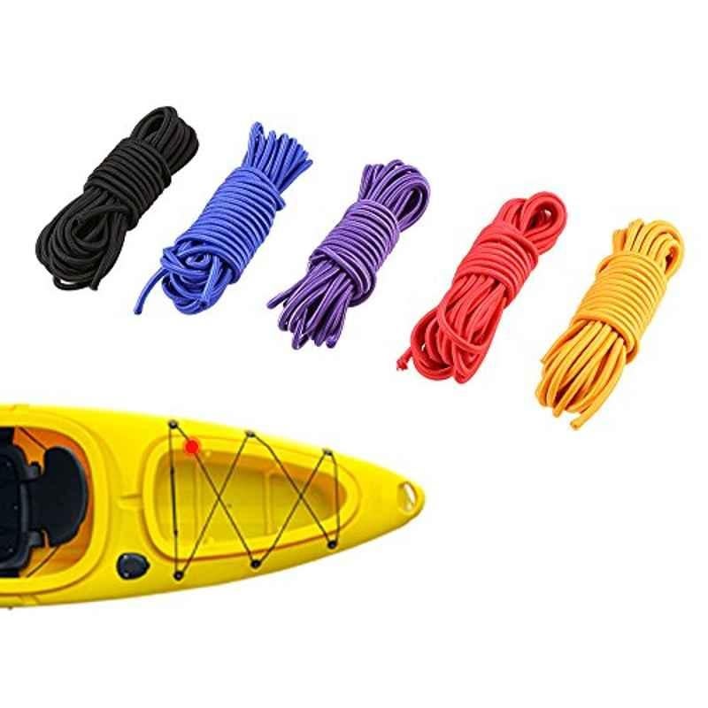 Explopur 5m 4/5mm Kayak Boat Elastic Bungee Cord Rope