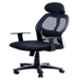 Regent Matrix Net & Metal High Back Black Mesh Chair