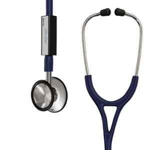 Lifeline Aluminium Dark Blue Single Diaphragm Chest Piece Stethoscope with 2 Way Tube, STH011-DB