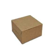 MM WILL CARE 12.7x12.7x8.9cm 3 Ply Brown Paper Burger Box, MMWILL1266, (Pack of 50)