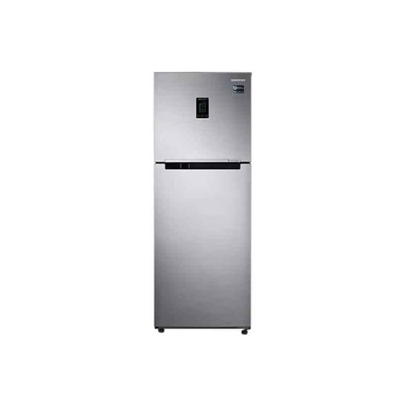Samsung 324L 2 Star Elegant Inox Double Door Refrigerator, RT34T4522S8/HL