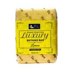 Big Pure 125g Lemon Paraben Free Hand Crafted Luxury Bathing Bar