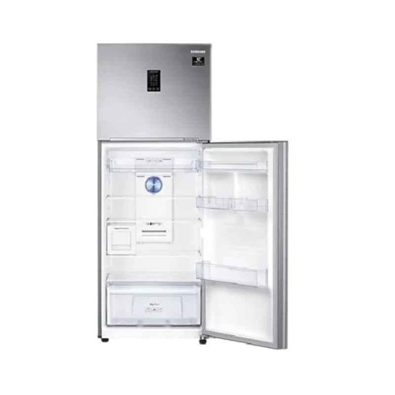 Samsung 375 Litre Silver Twin Cooling Top Mounted Refrigerator, RT38T5Y30S8-AE