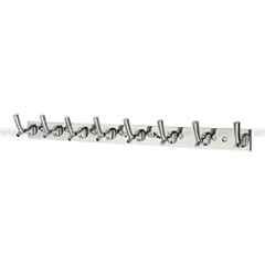 Aligarian 8 Leg Stainless Steel Silver Polished Finish Wall Mounted Tree Cloth Hook Hanger