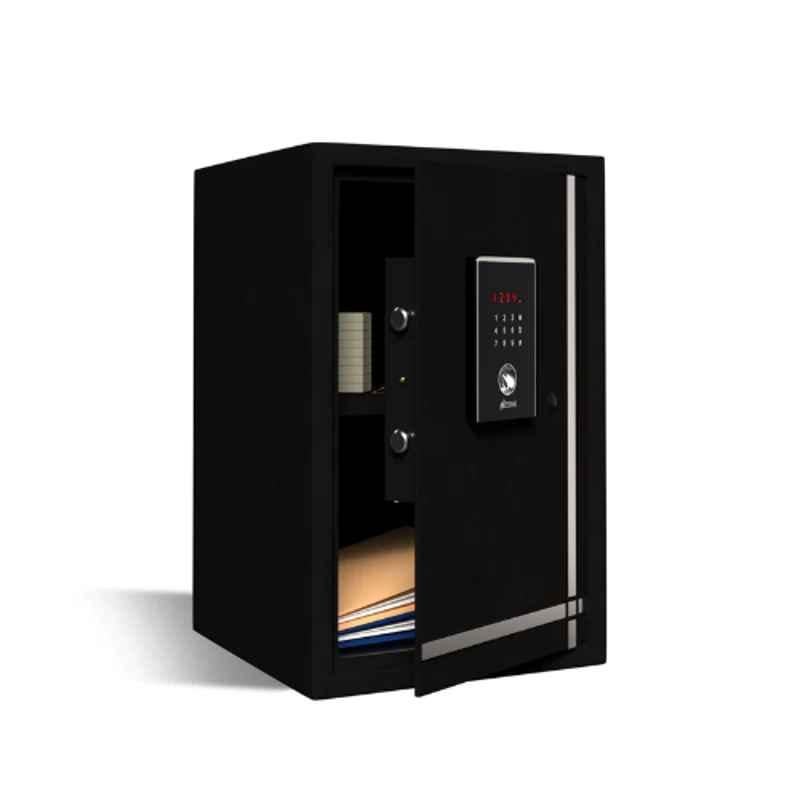 Ozone Safilo Bio-2 55L 360x350x555mm Rectangular Black Biometric Safe with Fingerprint Access (Tijori)