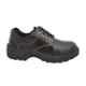 Indcare Fighter Leather Steel Toe Black Work Safety Shoes, Size: 10 (Pack of 20)