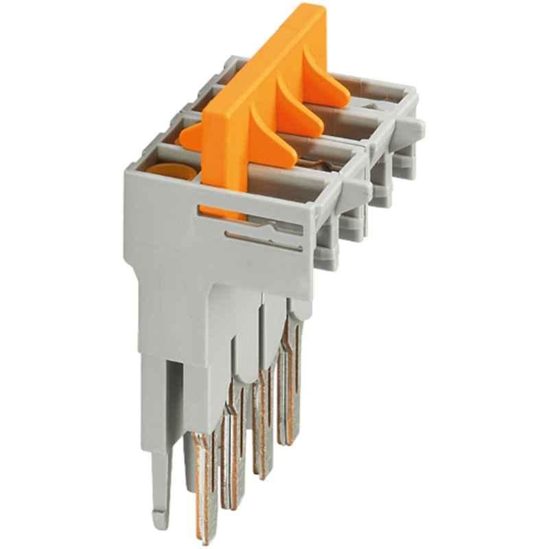 Schneider Linergy TR 6mm² Orange 4 Points Switching Jumper, NSYTRASJ4 (Set of 10)