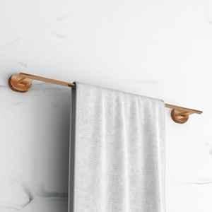 Plantex Stainless Steel 24 inch Towel Rod for Bathroom/Towel Holder in Bathroom/Towel Holder/Bathroom Accessories PVD Rose Gold Finish Onix