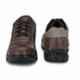 Kavacha S70 Leather Steel Toe Brown & Black Work Safety Shoes, Size: 7