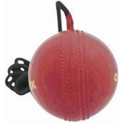 QUIT-X 7.62cm Leather Standard Red Official Elite Professional Hanging & Knocking Cricket Ball