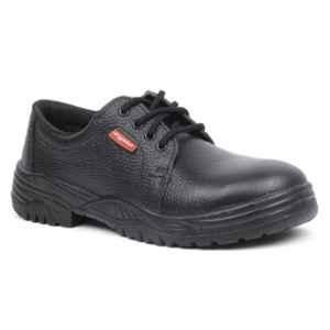 Liberty Fighter Leather Steel Toe Black Work Safety Shoes, F-1 ST, Size: 6