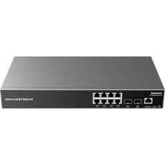 Grandstream 8x GigE & 2x SFP Enterprise Layer 2+ Managed PoE Network Switch, GWN7801P