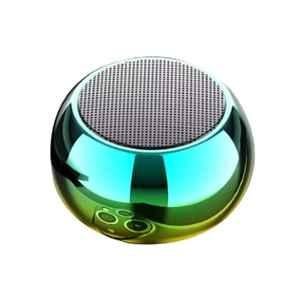 TecSox Mini 5W Yellow & Green Portable Bluetooth Speaker with 360 deg Crystal Sound & Bass