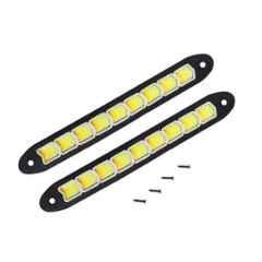 AllExtreme EXDLRWA White & Amber Daytime Running Light Waterproof Flexible LED Driving Light