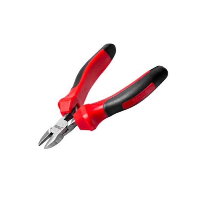 Beorol 21.2x5.6x3.6cm Steel Red, Black & Silver Mini Diagonal Cutting Plier, KLSECO