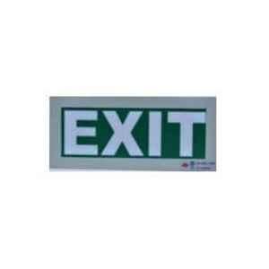 Rax Vinyl Green Exit Sign without Battery Backup, RT-EXIT-V0/LO1