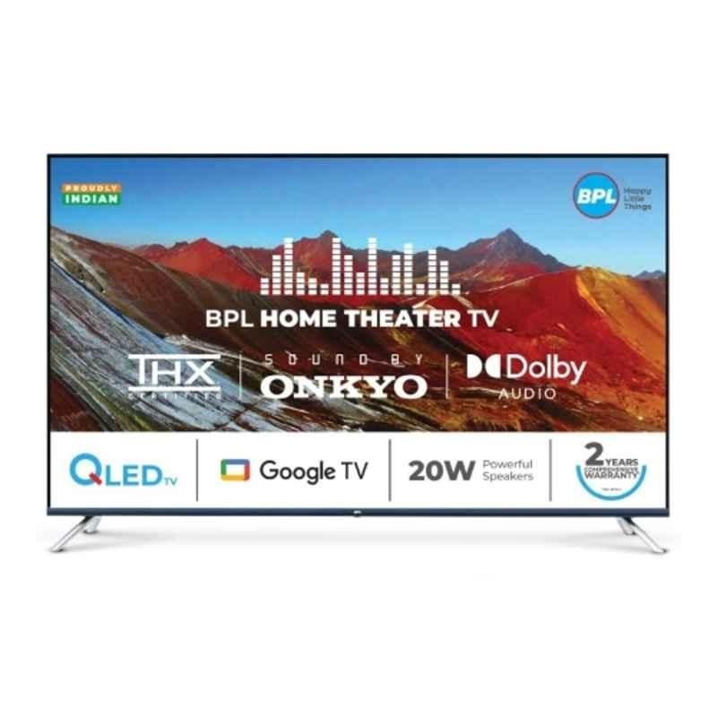 BPL 32H-E5341 32 inch 1280x720p Black QLED Smart Home Theatre TV wth Sound By Onkyo, THX Certified, Dolby Audio & Google TV, 494623607
