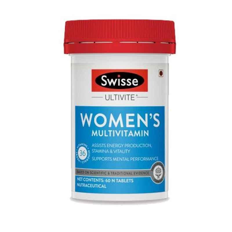 Swisse 60 Pcs Ultivite Women's Multivitamin Tablets, HHMCH9510110601