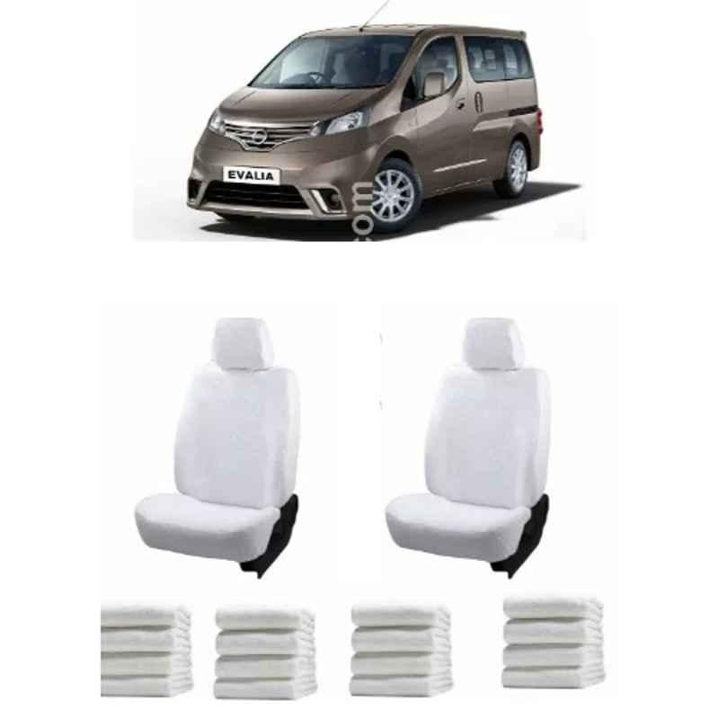 Oscar White Aut-Sn-4077 Towel 1 Pcs\\Set Nissan Evalia Car Seat Cover