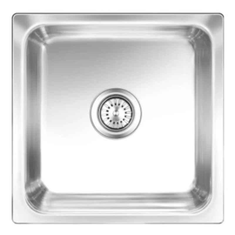 Nirali Omni Anti Scratch Finish Kitchen Sink, Size: 460x460 mm