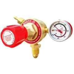 Seema 26.67lpm Forged Brass Single Stage Heavy Duty Single Gauge Acetylene Gas Pressure Regulator, S.S.G.HD.ACT-2